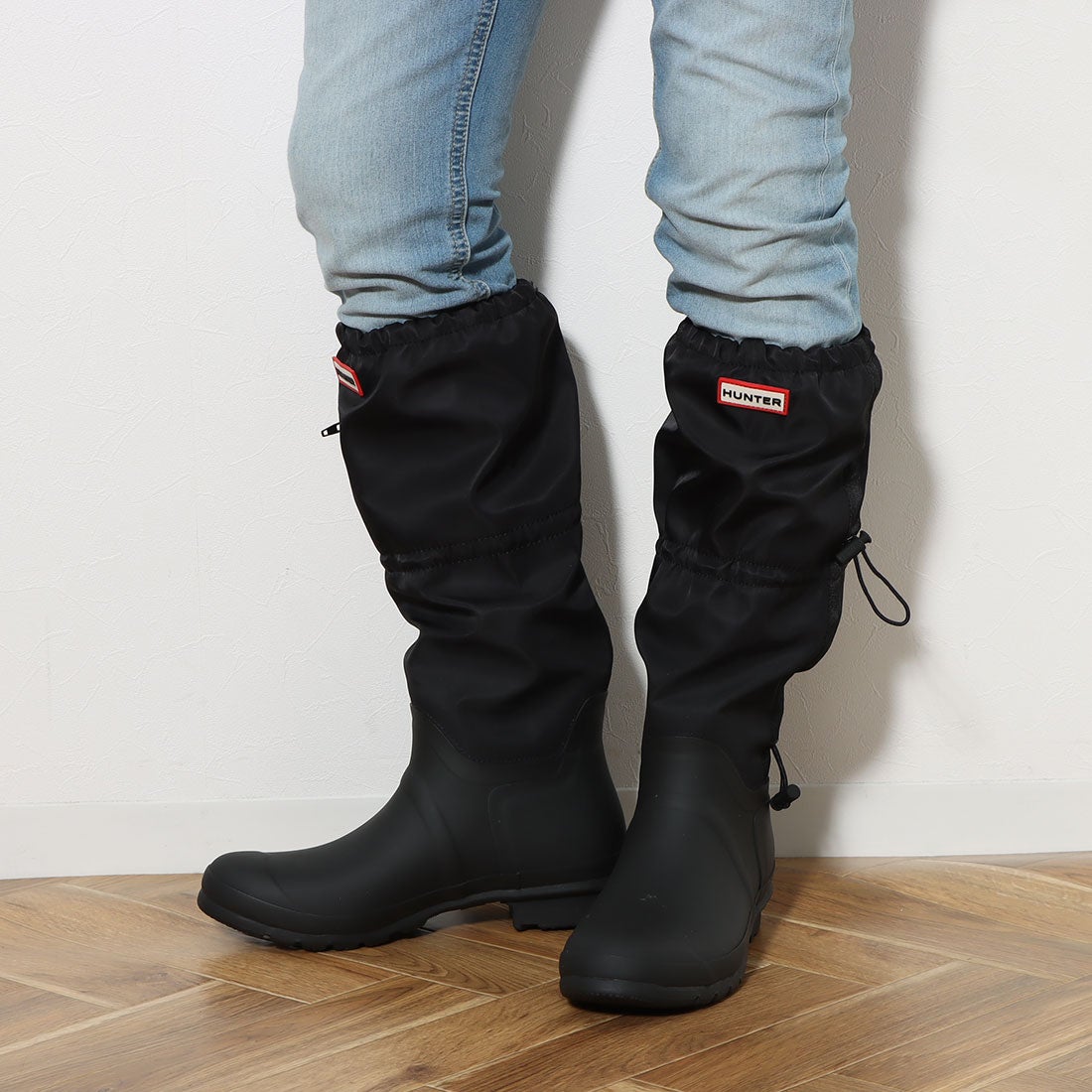 ハンター HUNTER メンズ オリジナル トール トラベル ブーツ （BLACK