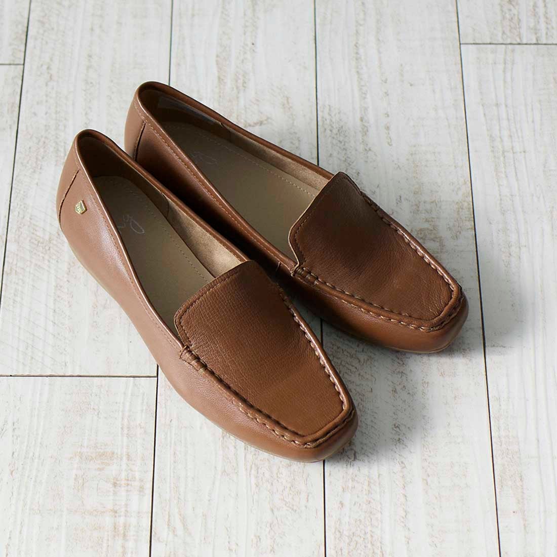 イング ing リラックスモカシンシューズ （ブラウン） -Mode et Jacomo