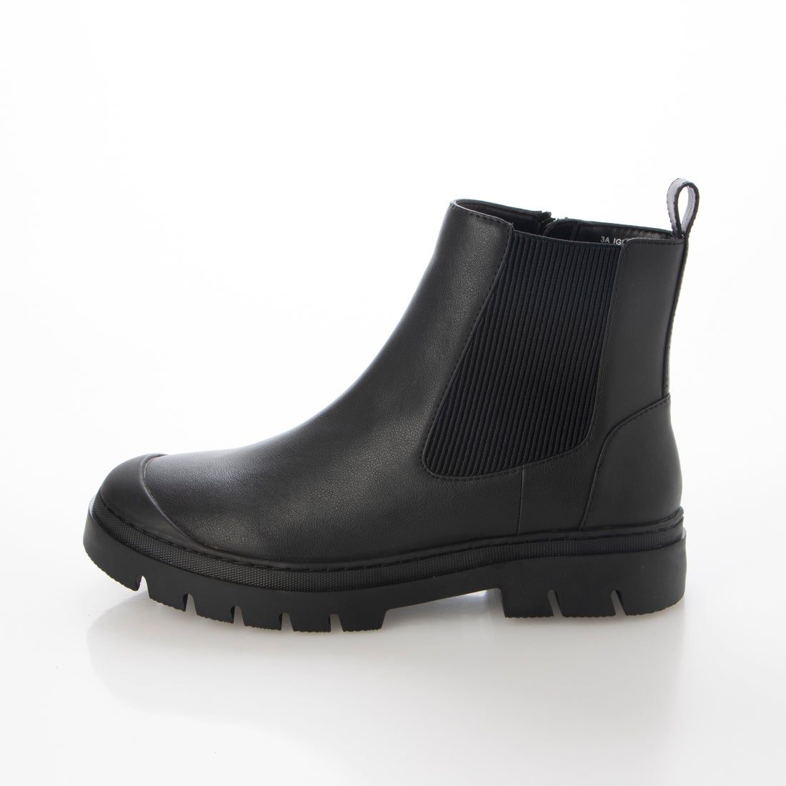 イング ing 【レイン対応】ラバートゥサイドゴアブーツ （ブラック