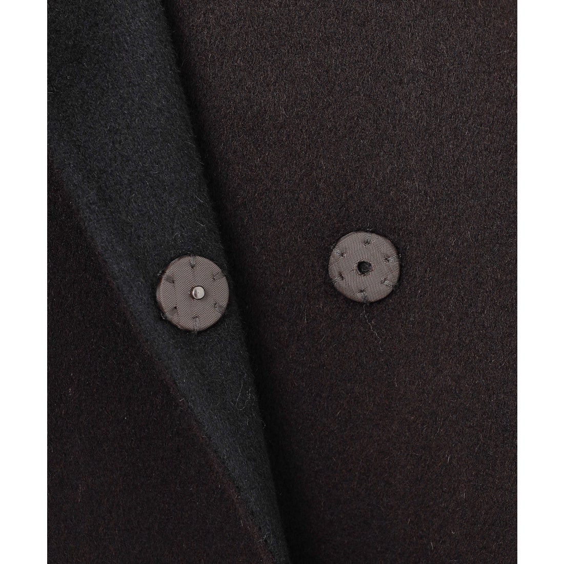 ICB 【先行予約】ウールリバー ストール付きノーカラーコート