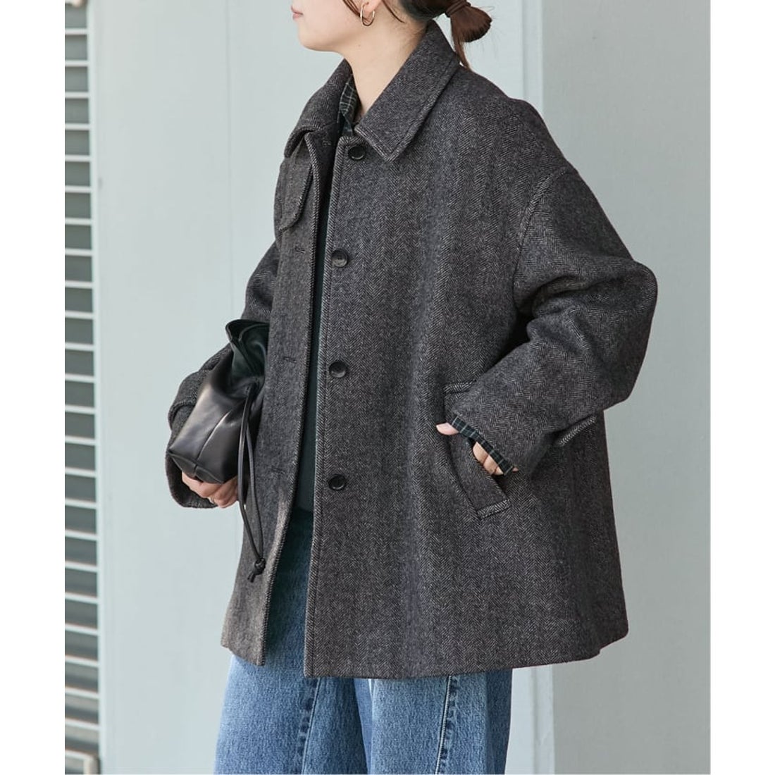 ジャーナルスタンダード JOURNAL STANDARD MANTECO ヘリンボン フレア