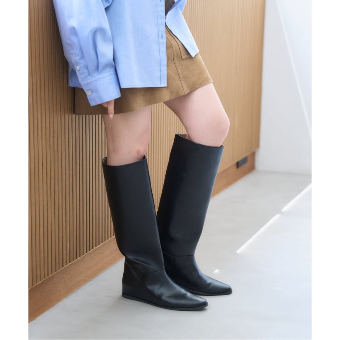 ル タロン LE TALON 《追加》2cmワイドシャフトロングブーツ