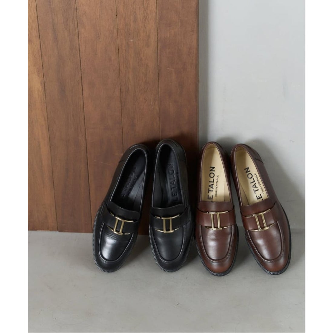 ル タロン LE TALON 《追加》レザーメタルモチーフローファー