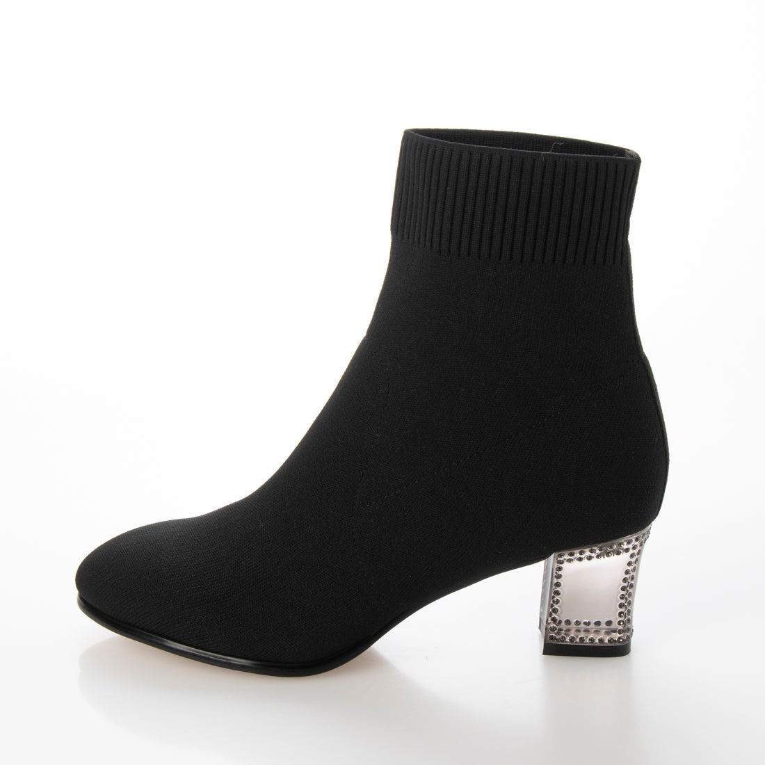 ジルスチュアート シュー JILLSTUART shoe クリアヒールニットショート