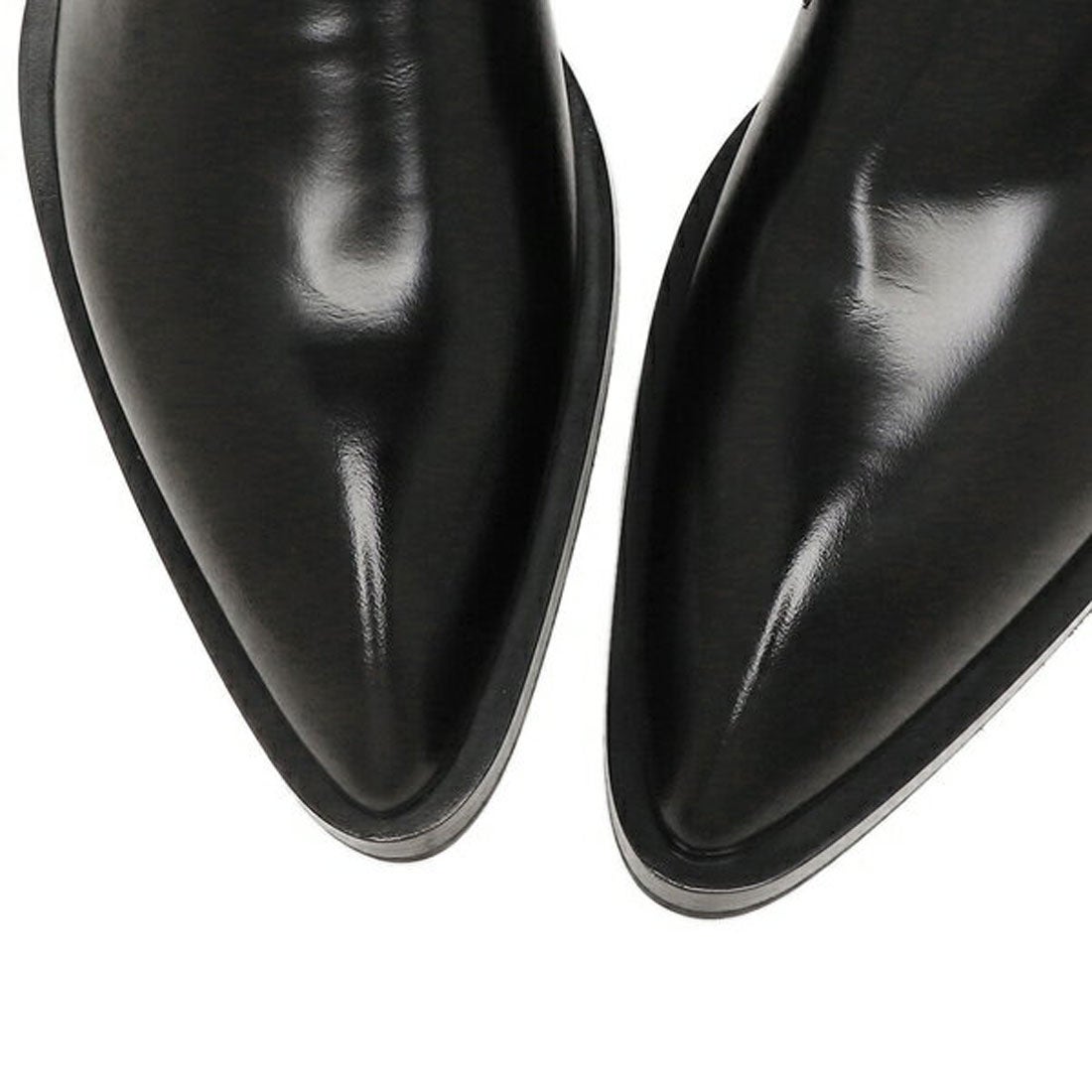 ジルサンダー Jil Sander ローファー ポインテッドトゥ ブラック