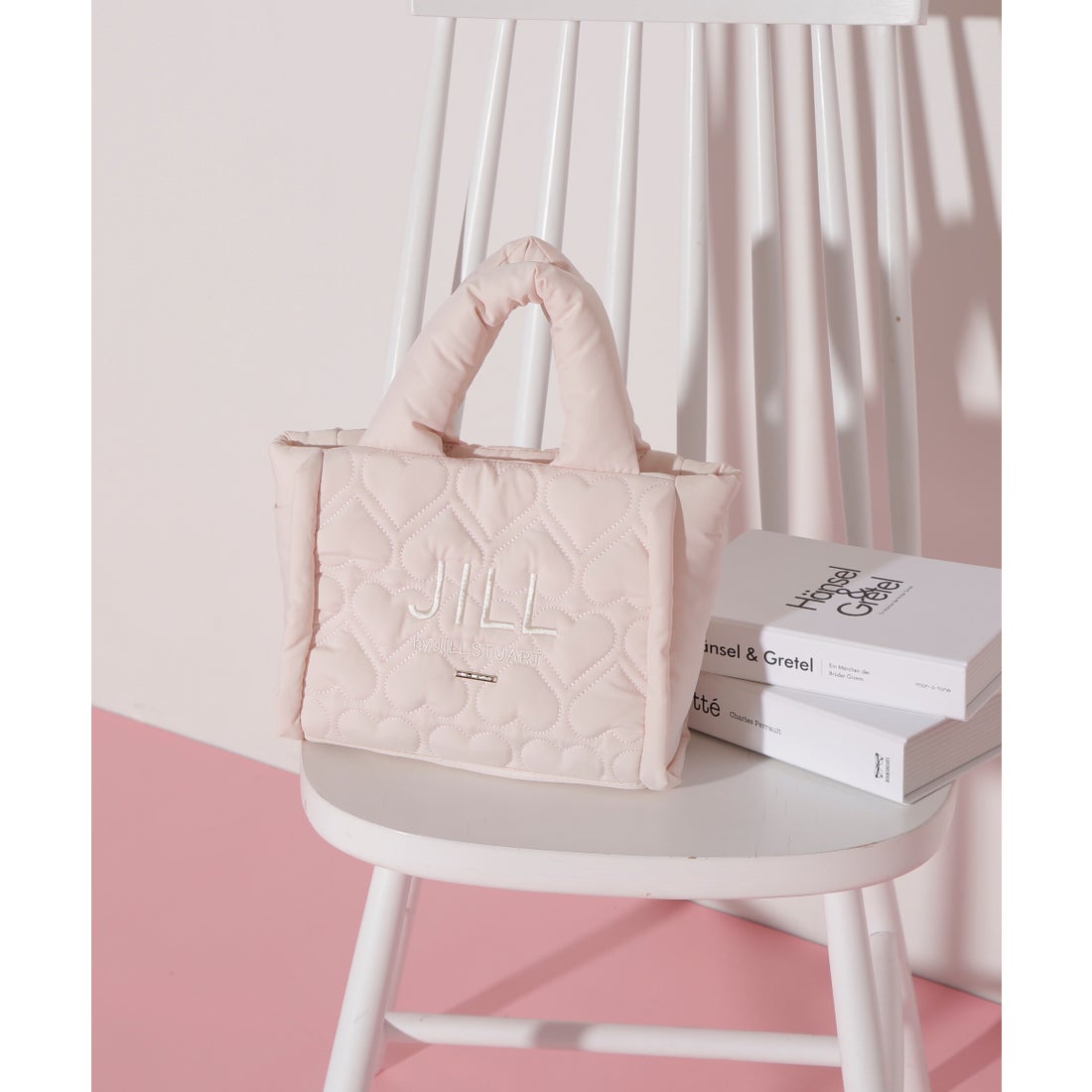 ジルバイジルスチュアート JILL by JILLSTUART ハートパフトート