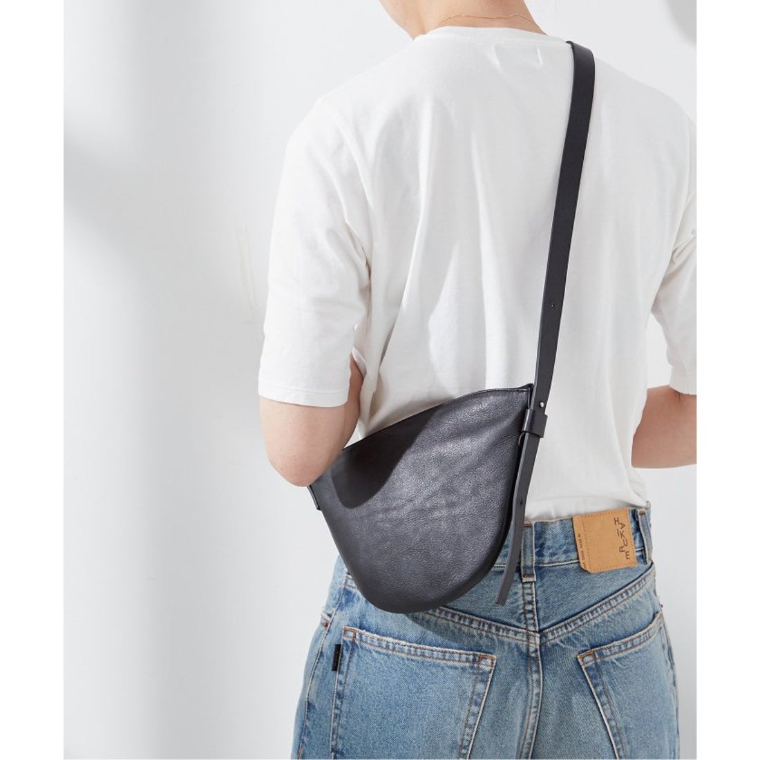 Bucket Baggage バッグ ブラック 本革 Bucket Baggage バッグ ブラック