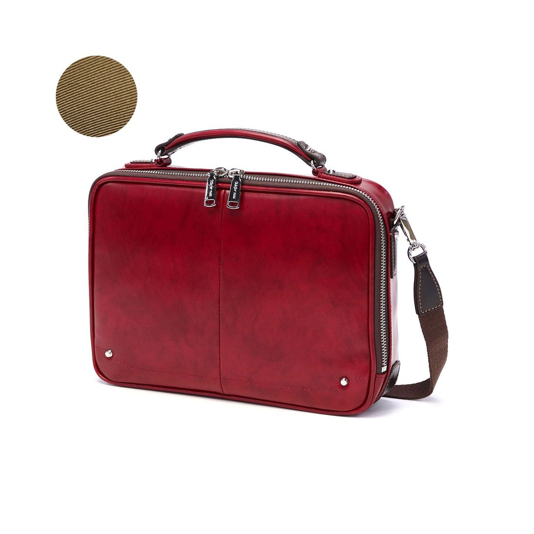 キーファーノイ Kiefer neu キーファーノイ ブリーフケース 本革 薄型