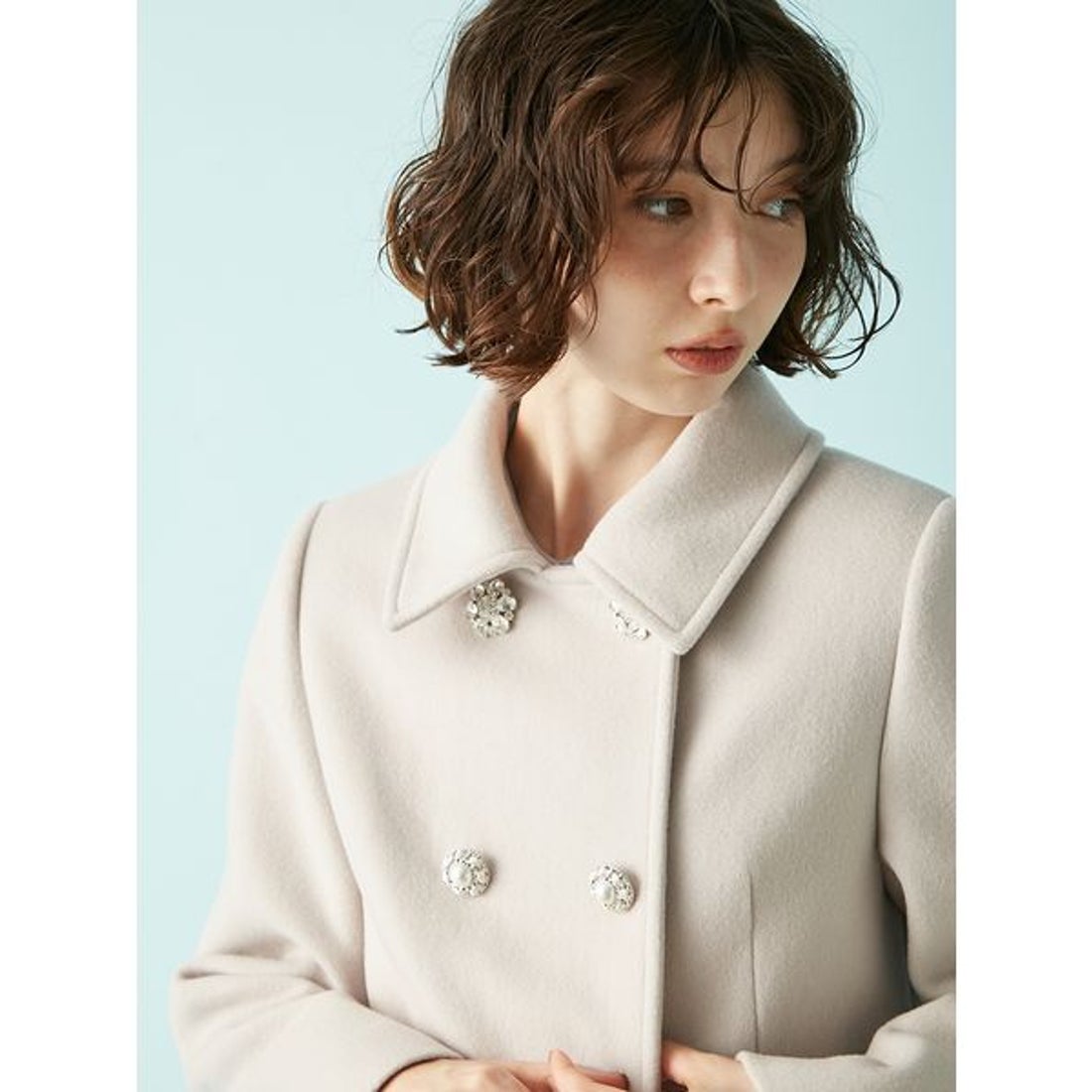 リリーブラウン LILY BROWN [L.B CANDY STOCK]ダブルビジューミディ