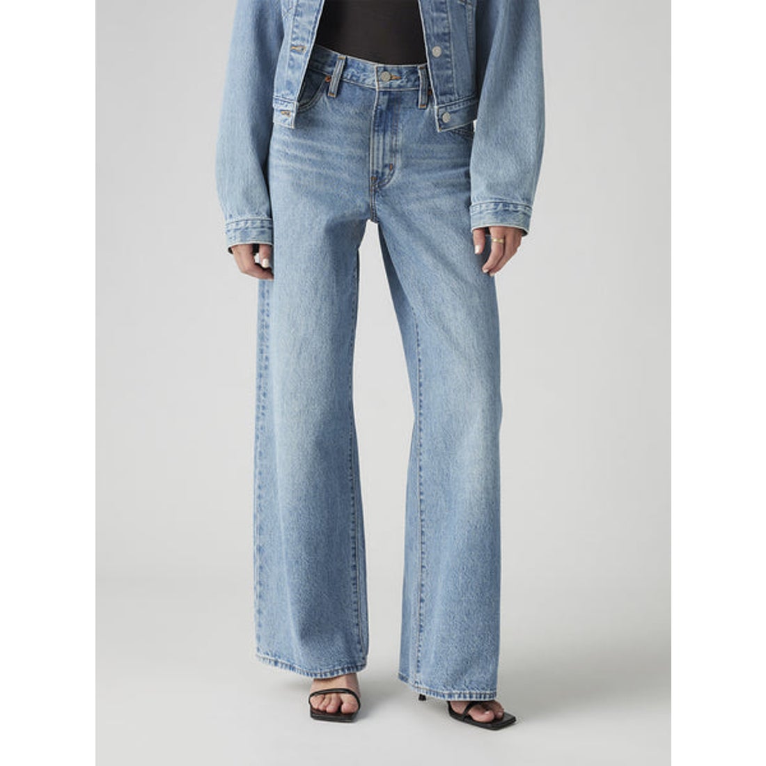 リーバイス LEVI'S XL STRAIGHT ミディアムインディゴ THANKS FRIEND