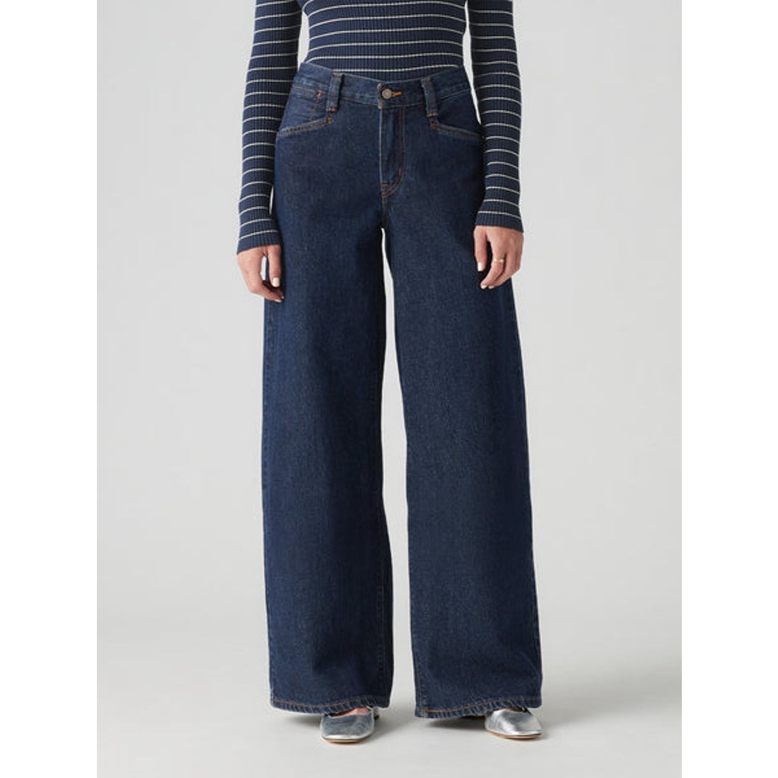 リーバイス LEVI'S 94 BAGGY WIDE LEG ダークインディゴ SHADED VIEW