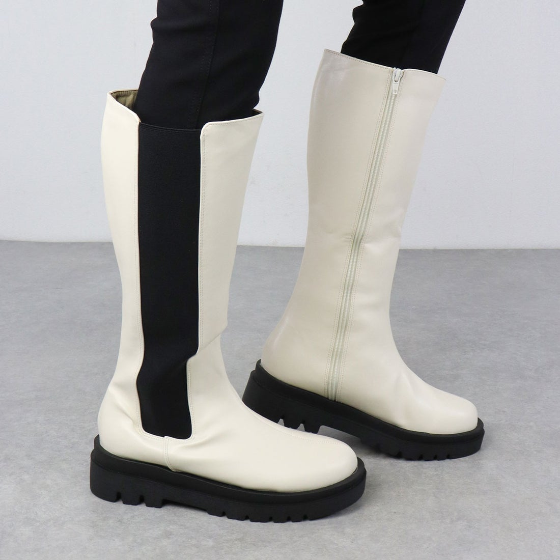 リバティードール LiBERTYDOLL ロングサイドゴアブーツ /9091