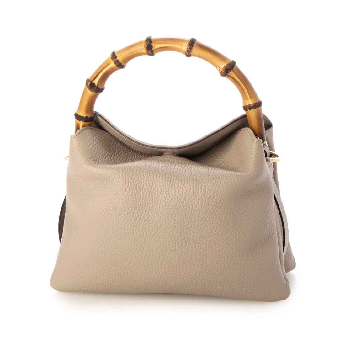 ロリステッラ LORISTELLA バンブーハンドルレザーバッグ （オーク