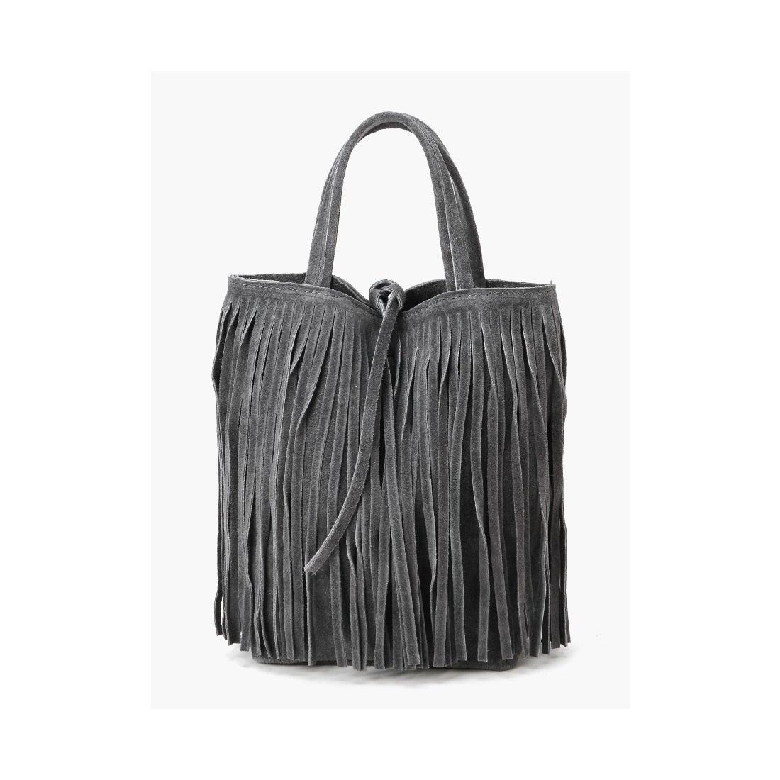 le.coeur blanc MARLONFIRENZEフリンジバッグ シルバー -靴