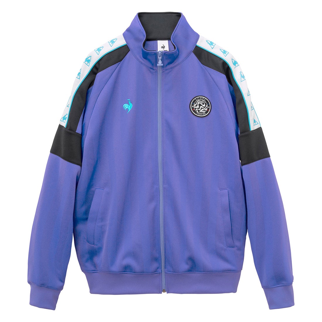 ルコックスポルティフ le coq sportif ストライプジャージジャケット