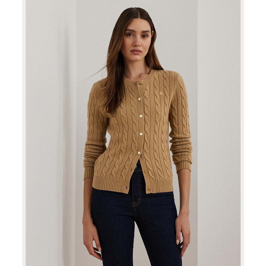 ローレン ラルフ ローレン LAUREN RALPH LAUREN ケーブルニット ウール