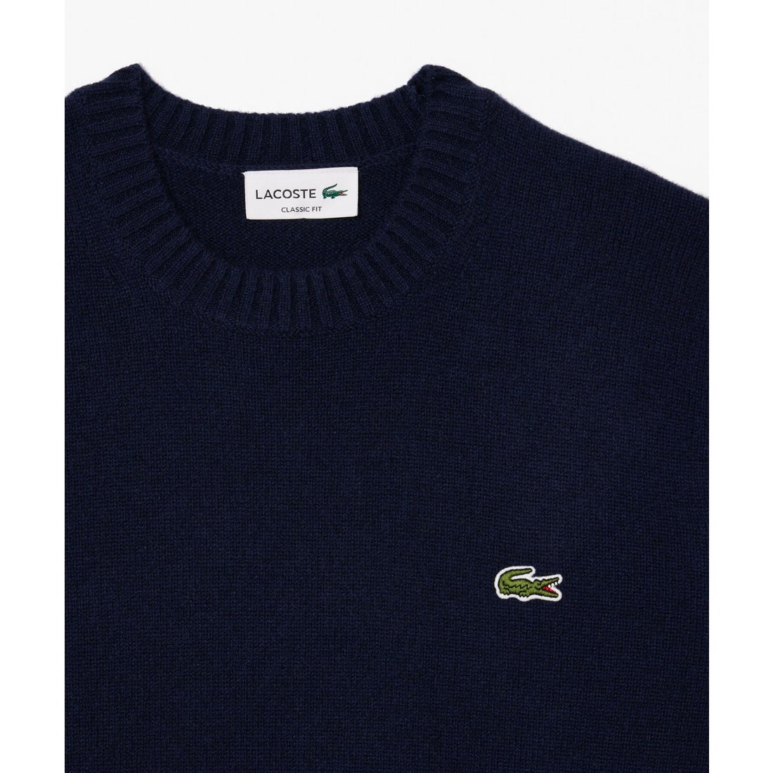 ラコステ LACOSTE エッセンシャルカシミヤニットセーター（ライト