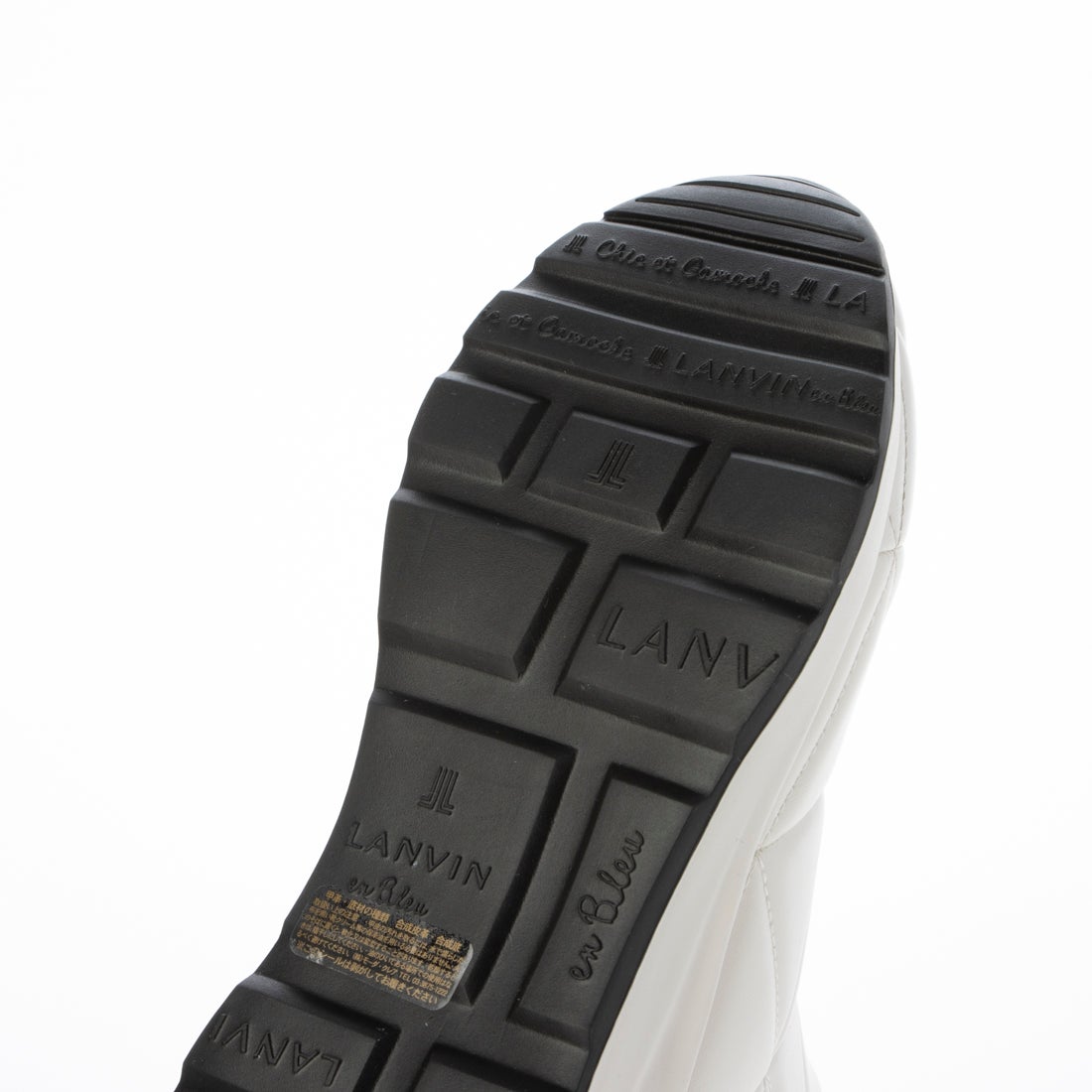 ランバン オン ブルー LANVIN en Bleu ミッドカットキルティング