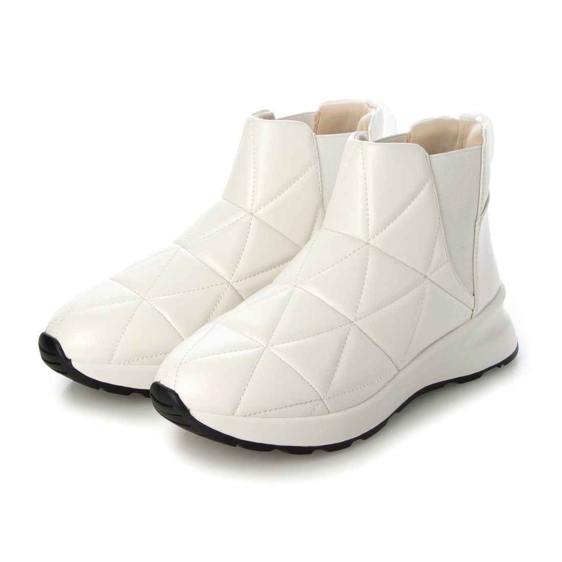 ランバン オン ブルー LANVIN en Bleu ミッドカットキルティング