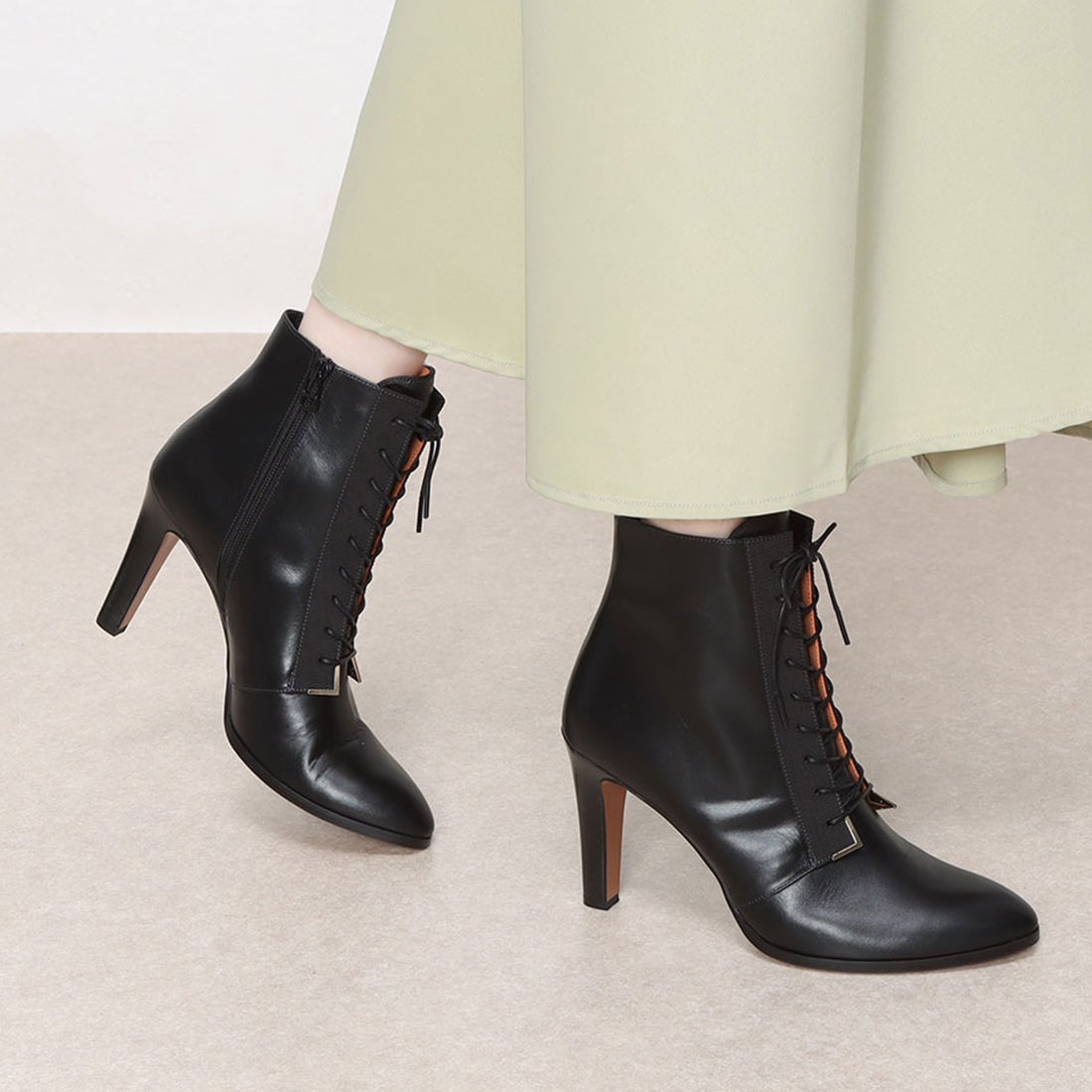 ランバン オン ブルー LANVIN en Bleu【大きいサイズ】 レースアップ