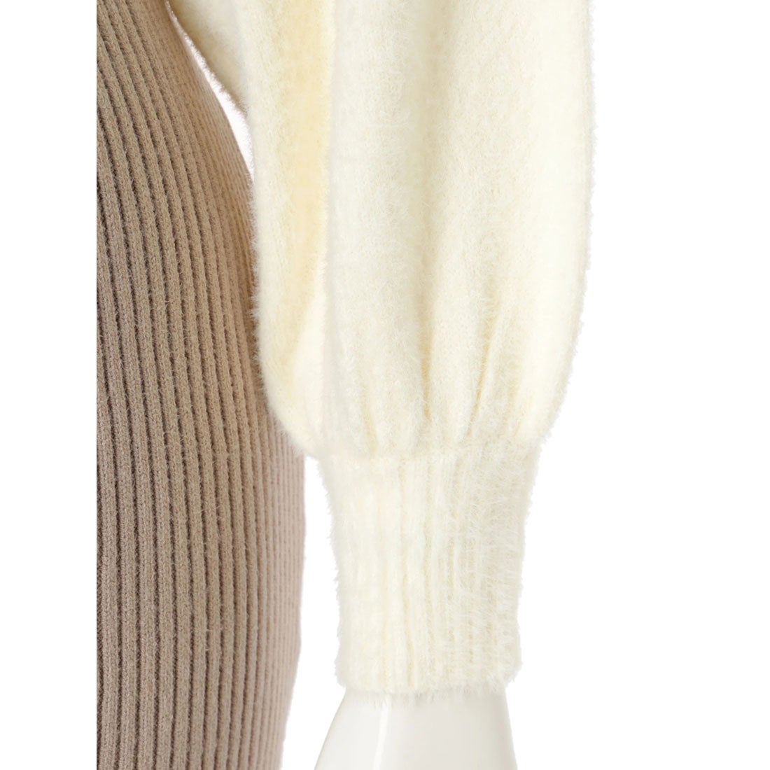 リップサービス LIP SERVICE リボンフェザーアンサンブルニット