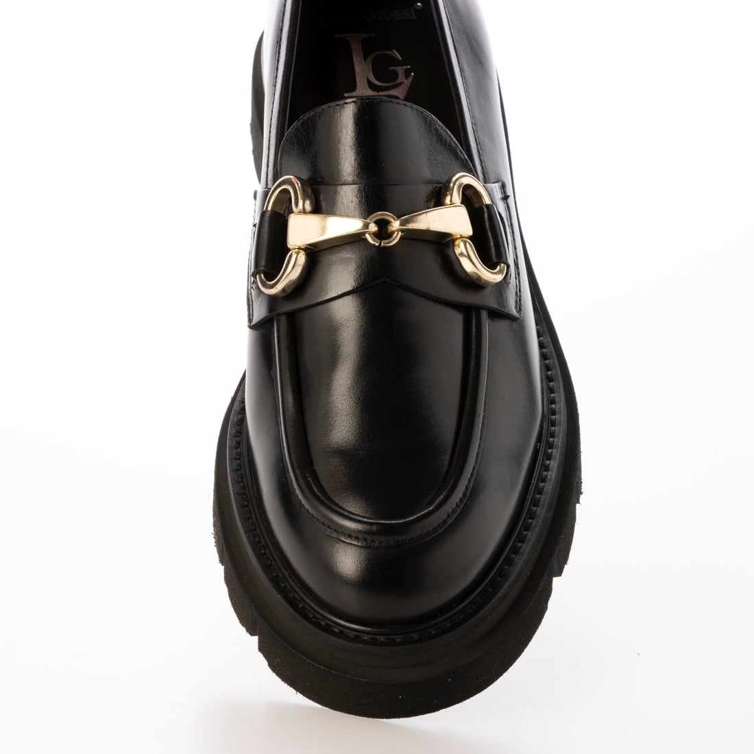 ルカ グロッシ Luca Grossi ビットローファー （ブラック