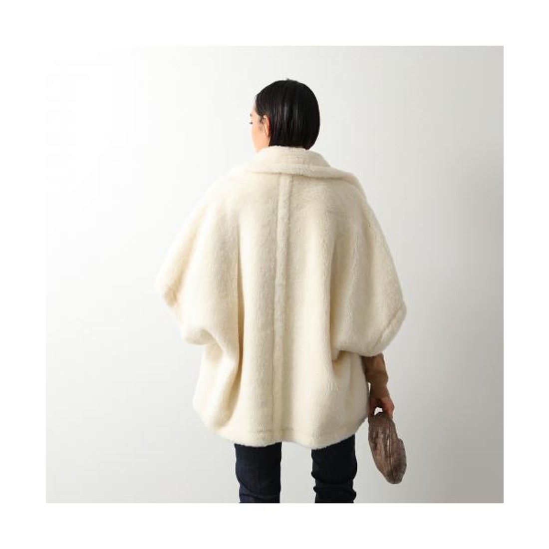 マックスマーラ Max Mara MAX MARA ケープ TEBE テディベア ファー