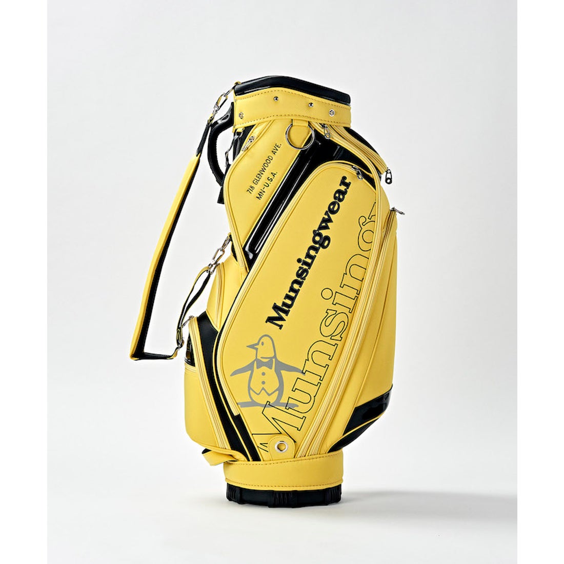 MUNSINGWEAR スポーティデザインキャディバッグ(3.7kg/9.5型/6分割/47