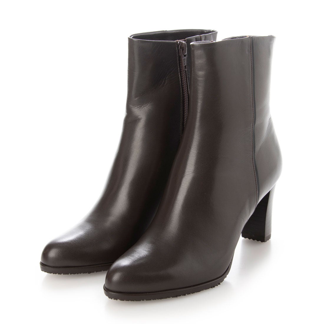 モード エ ジャコモ MODE ET JACOMO サイドラインアーモンドトゥブーツ