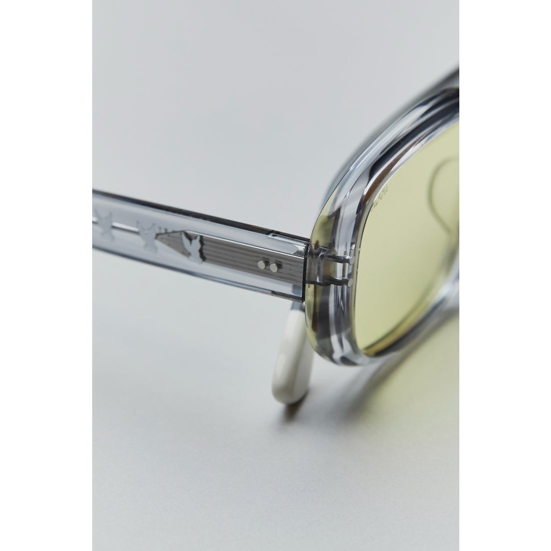 エムエーエスユー MASU MASU X BLANC Oval Shape Sunglasses （Gray