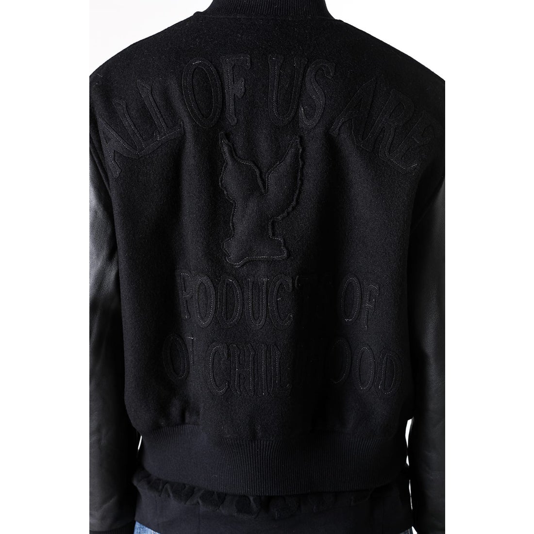 エムエーエスユー MASU Masu Varsity Jacket （BLACK） - ファッション