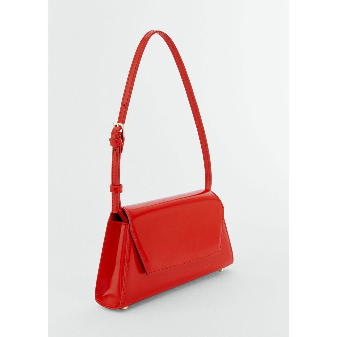 レザーハンドバッグ P-- COFRE （レッド） -MANGO - マンゴ公式