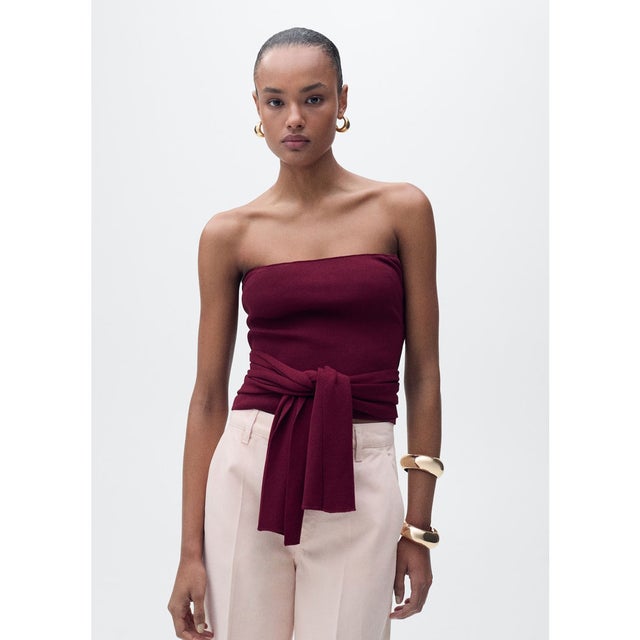 レディース ベアトップ・チューブトップ -MANGO - マンゴ公式