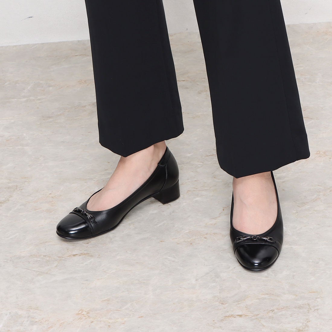 ミハマ MIHAMA パンプス （黒） -ファッション通販 FASHION WALKER