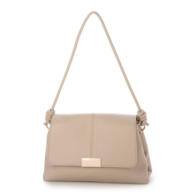 ミアン MIAN 2WAYフラップショルダーバッグ （ホワイト） -レディース