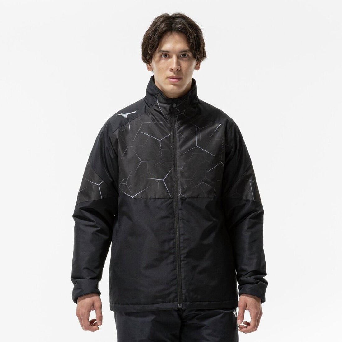 MIZUNO ミズノ ウォーマージャケット(ブラック) P2MEC52009