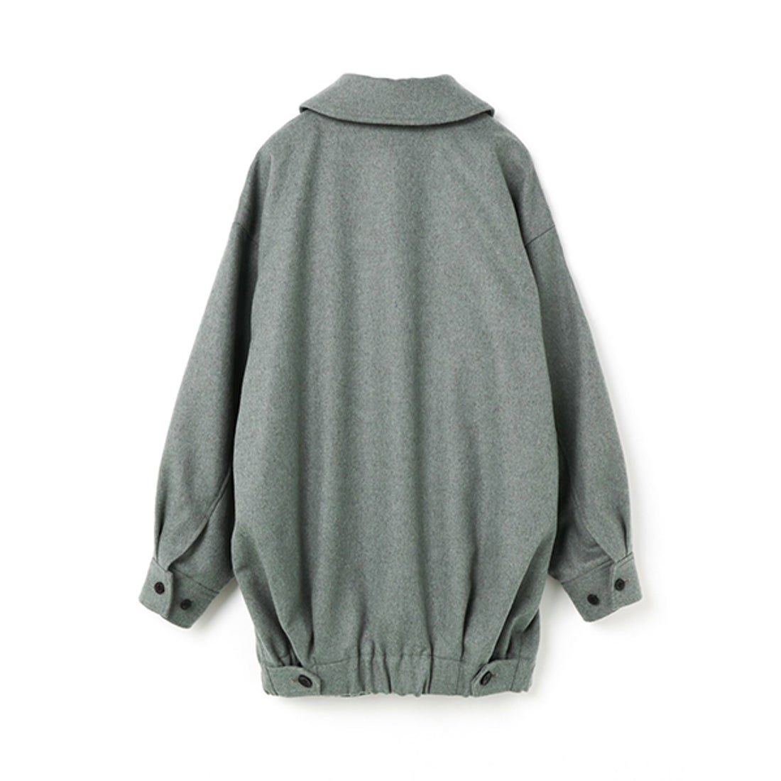 ミズイロインド mizuiro ind mizuiro ind ウールハリントンジャケット