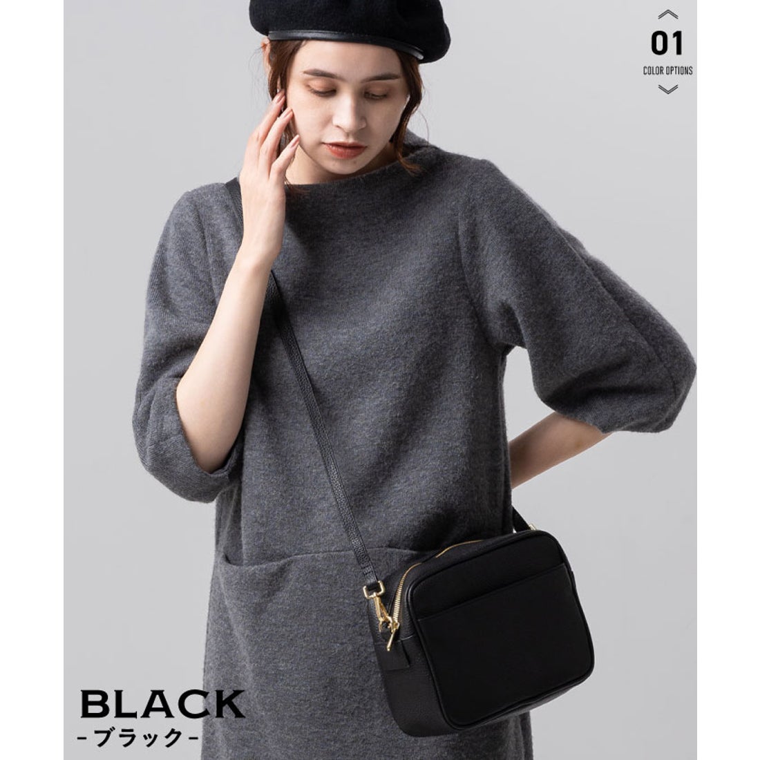 MURA ショルダーバッグ レザー レディース ミニショルダー 牛本革 革