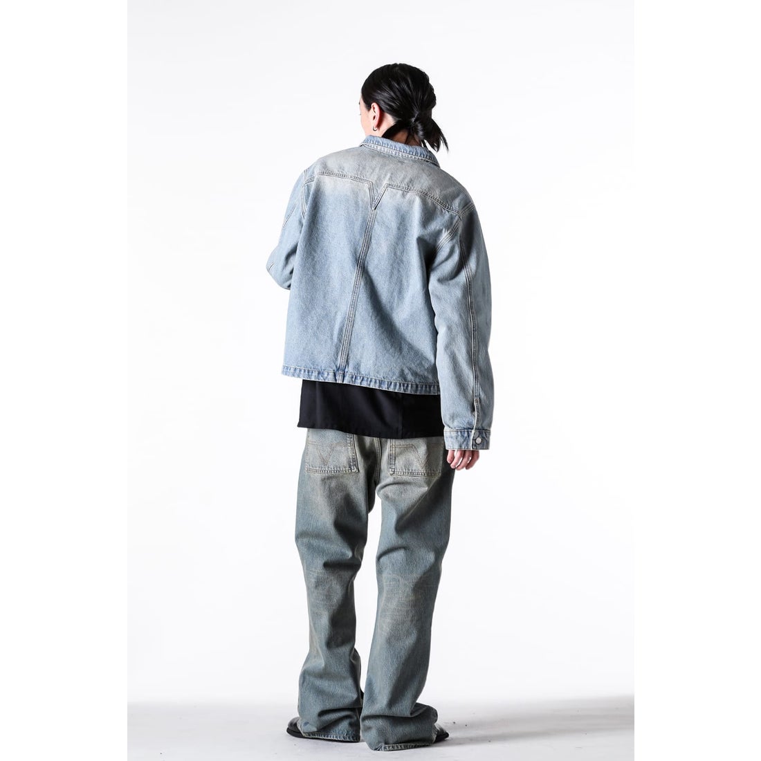 ノーメンテナンス NO MAINTENANCE Sand Wash Drifter Denim （Sand