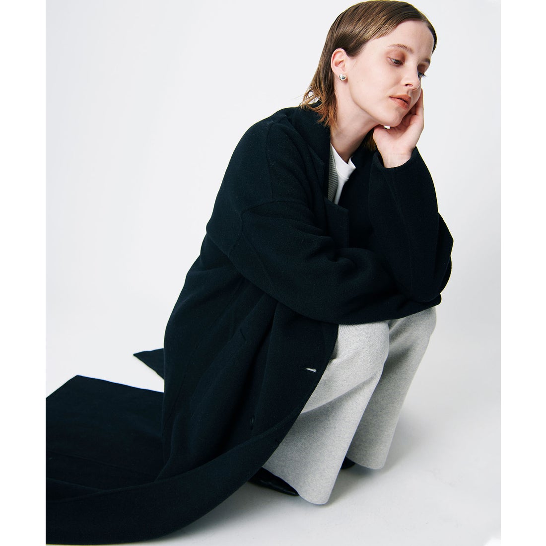 ノーク N.O.R.C ダブルロングリバーコート （キャメル