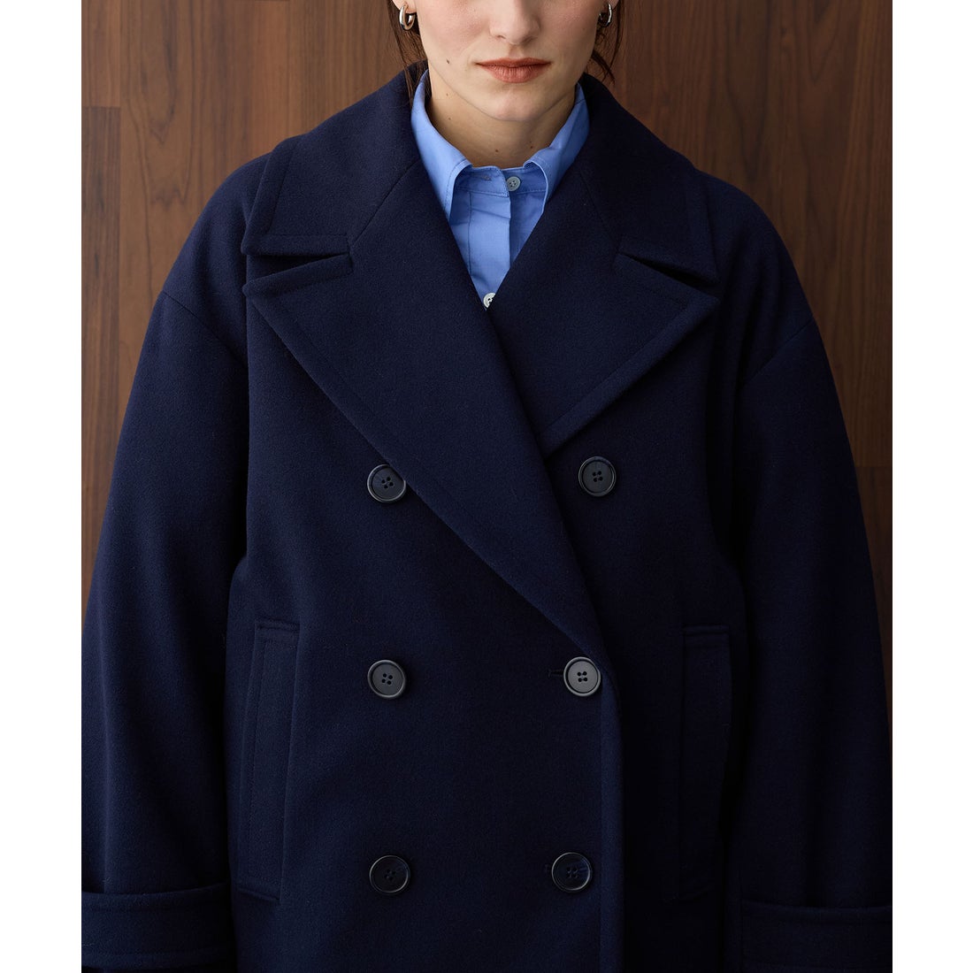 ノーク N.O.R.C ウーリッシュPコート （ブラウン） -アウトレット通販