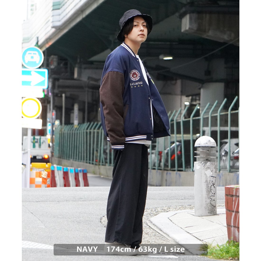 ワンフォークロージング 1111clothing 中綿 スタジャン メンズ