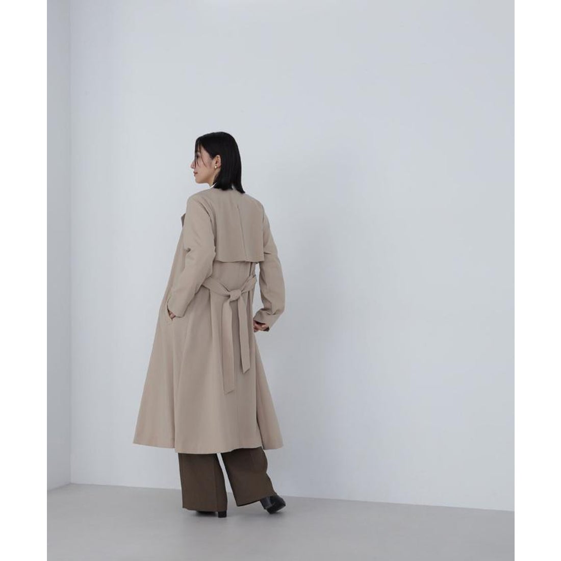 ナチュラルビューティーベーシック NATURAL BEAUTY BASIC 折り返しラペ