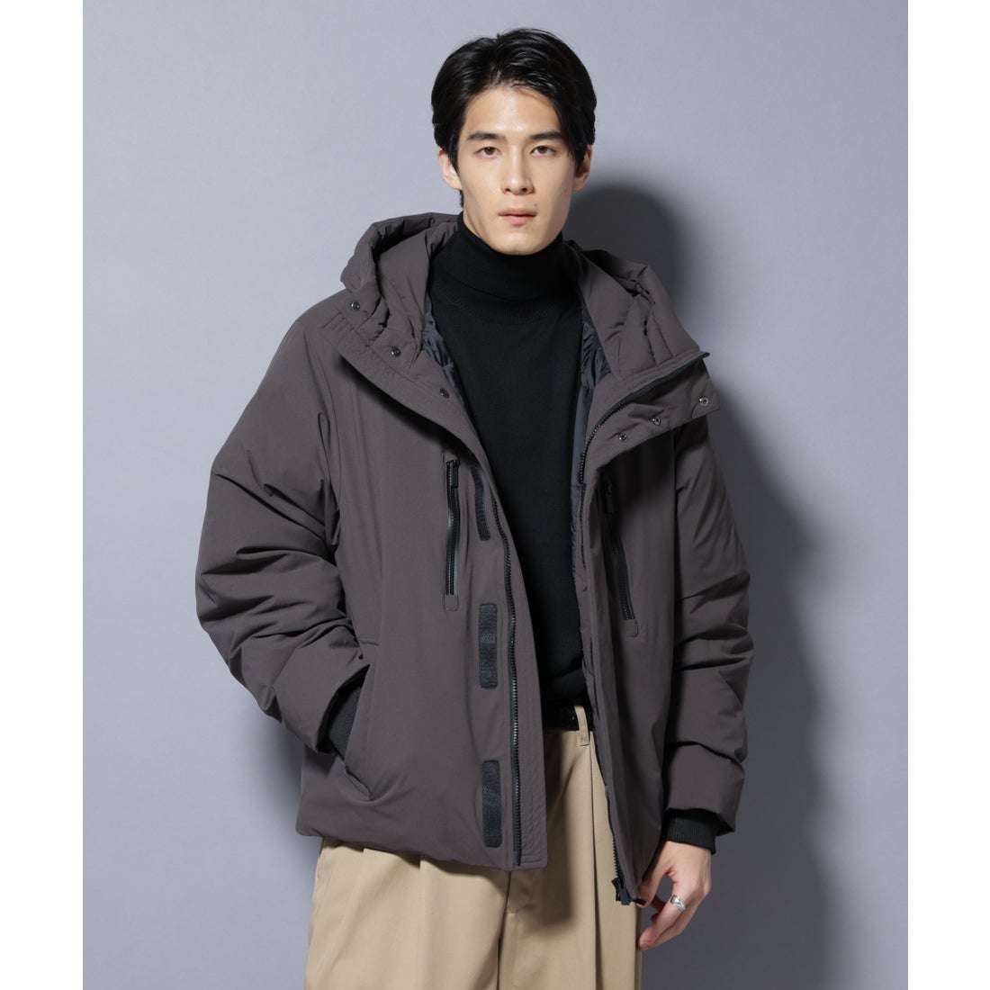 ナノ・ユニバース NANO universe 「西川ダウン（R）」SOLOTEXショート