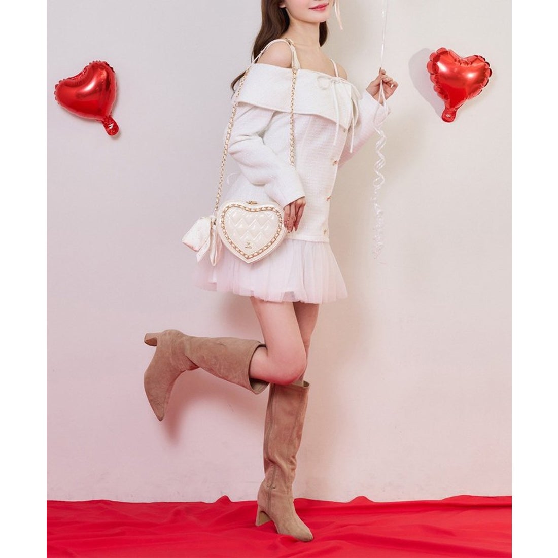 ナイスクラップ NICE CLAUP 【one after another】ハートボタン切替