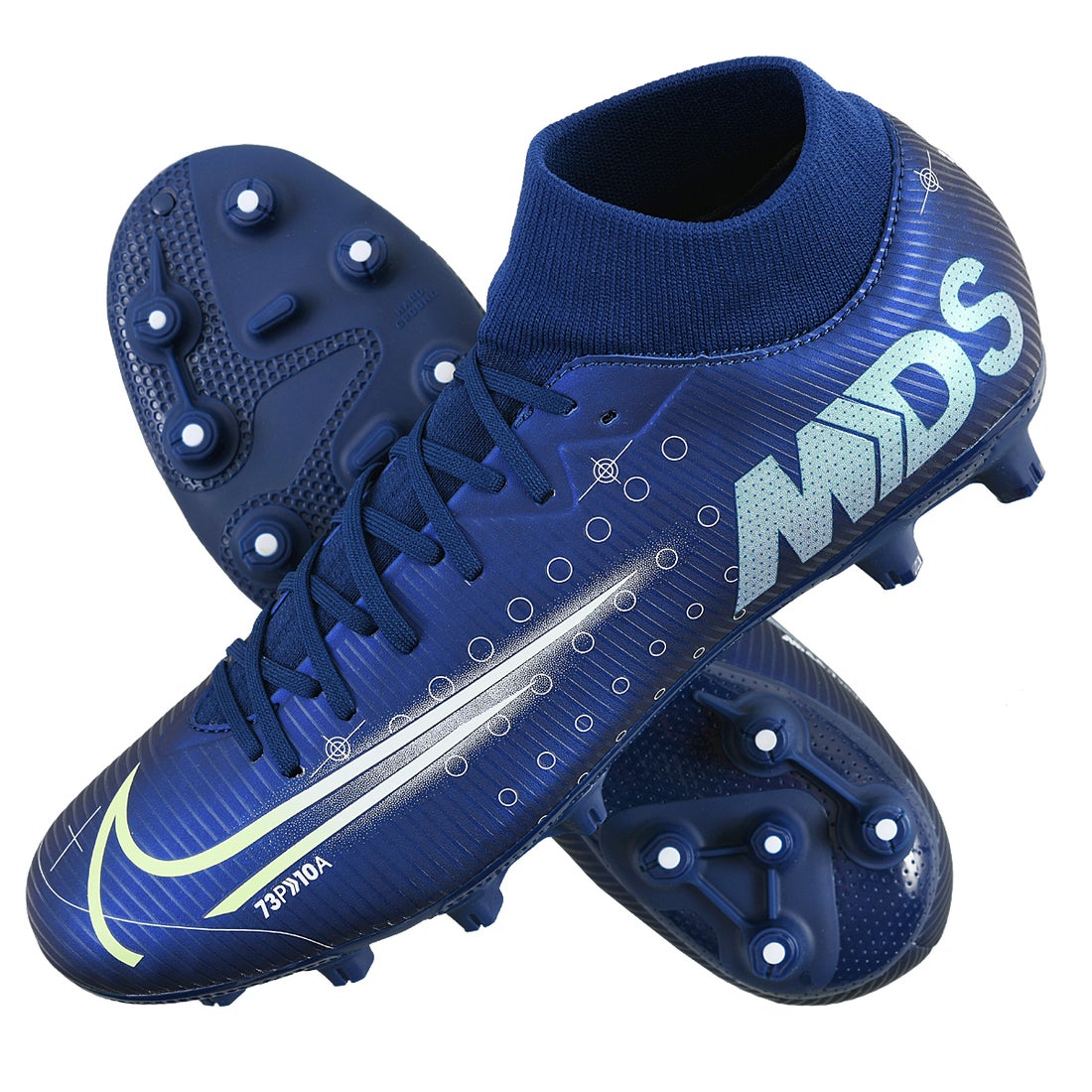 NIKE ナイキ スーパーフライ 7 アカデミー MDS HG(ネイビー×シルバー