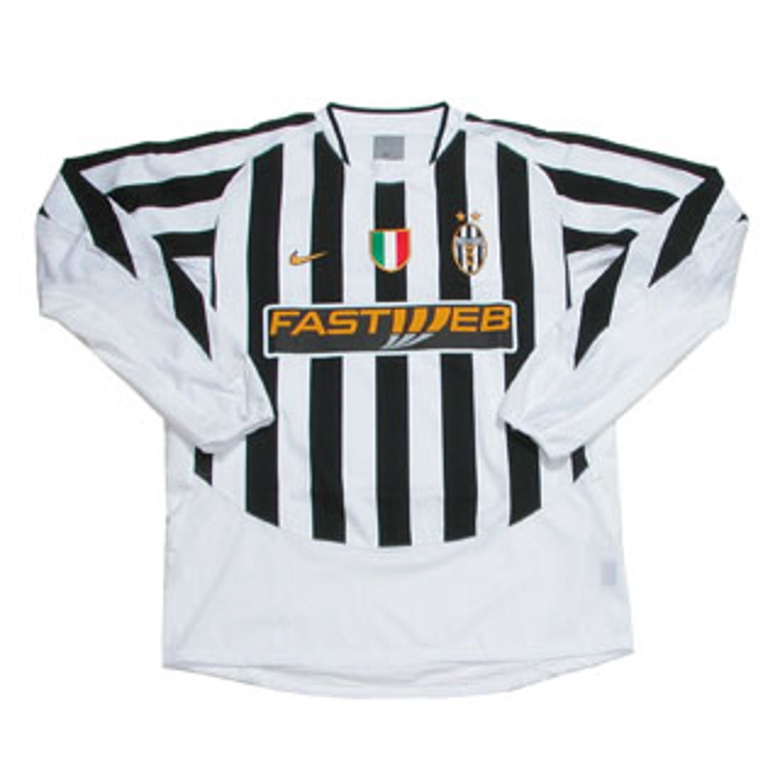 NIKE ユベントス 03/04 ユニフォーム ホーム 長袖【スクデットワッペン