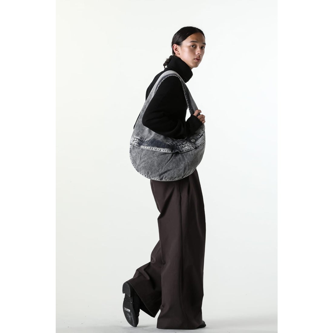 Omar Afridi Midi Lidia Bag （Gray） - Osaka / Kyoto, Ship