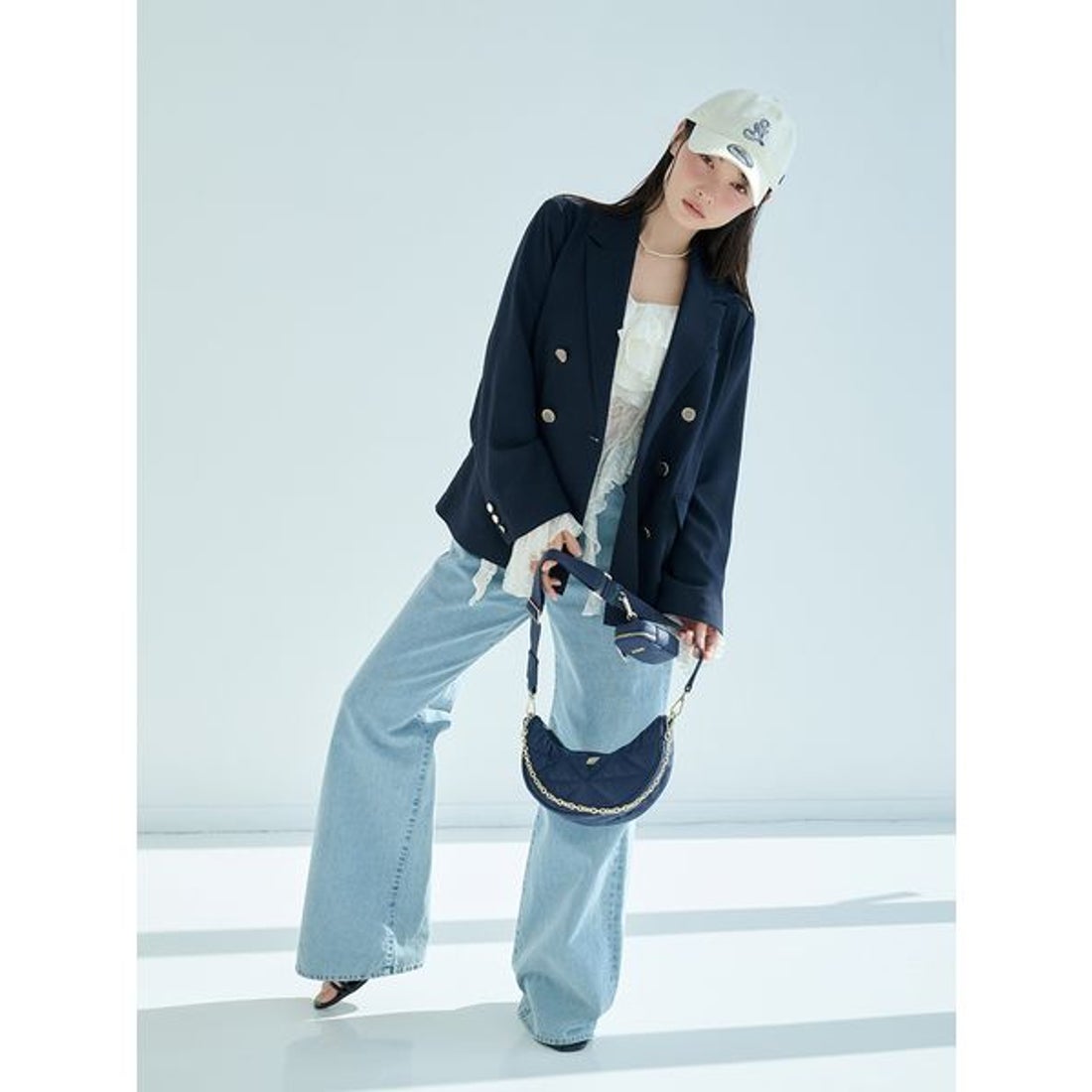 スナイデル SNIDEL 【WEB限定】マルチウェイムーンバッグ （PBEG