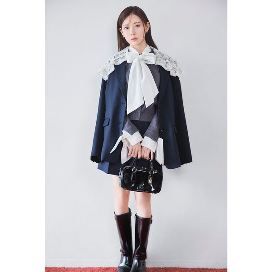 スナイデル SNIDEL バリエライダースブーツ （BLK） - ファッション